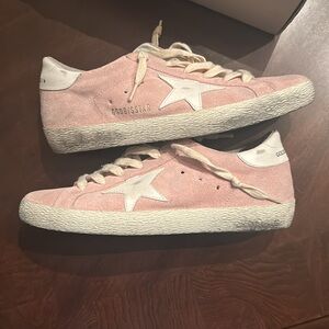 Women's Golden Goose Super Star Sneakers Pink size 38